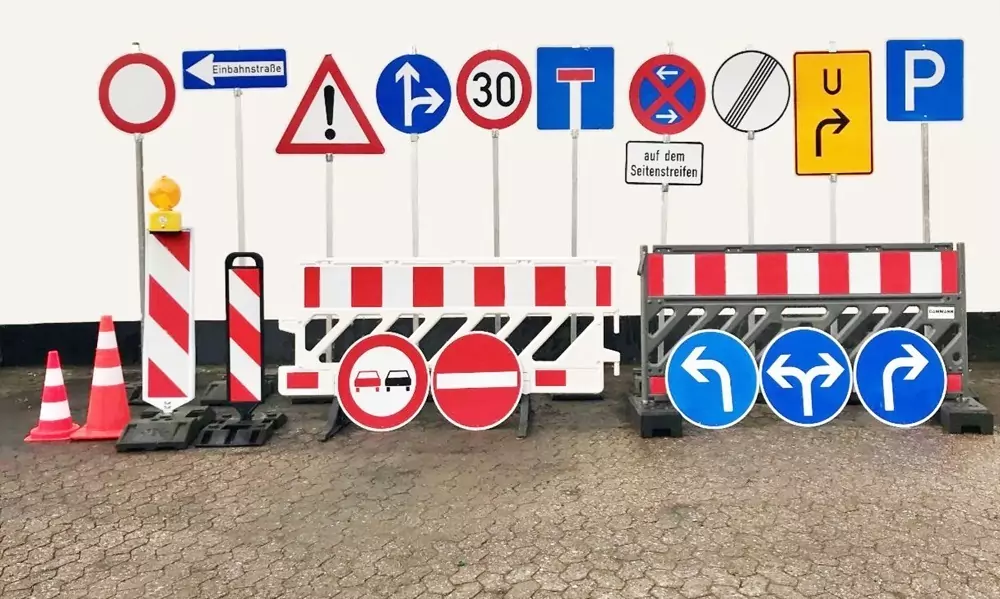 Absperrungen